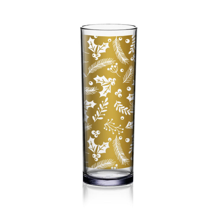 BarConic Highball / Collins Glasses - Christmas Themed Designs