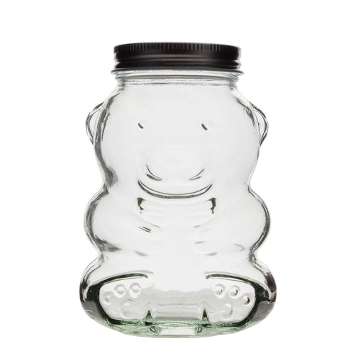 BarConic® Teddy Bear Mason Jar w/Lid