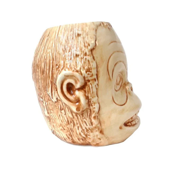 Imprinted BarConic® Tiki Mug - Monkey Head - 16 ounce