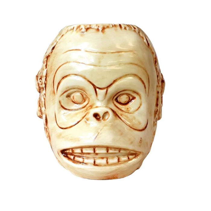 Imprinted BarConic® Tiki Mug - Monkey Head - 16 ounce