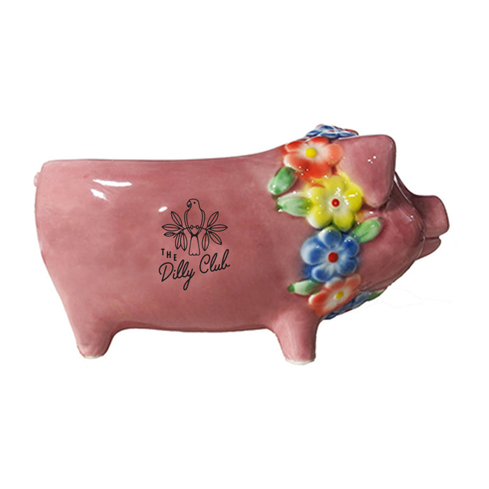 Imprinted BarConic® Tiki Drinkware - Pink Piggy - 16 ounce