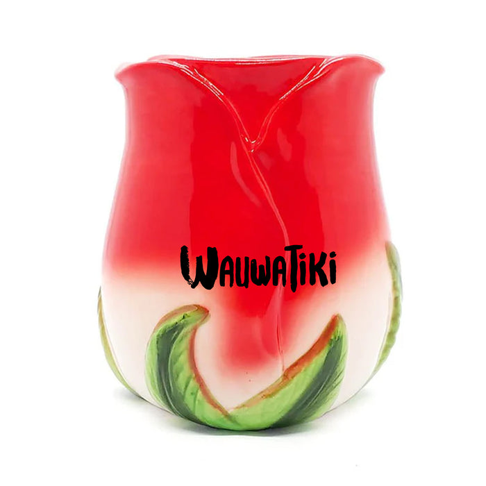 Imprinted BarConic® Tiki Drinkware - Rose Petal - 12 ounce