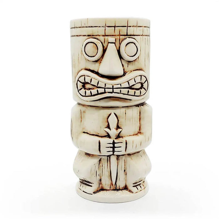 Imprinted BarConic® Tiki Drinkware - Stone God - 15 ounce