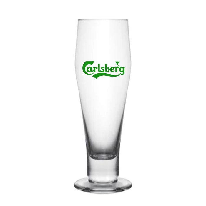 Imprinted BarConic® Footed Ale Glass - 15 ounce