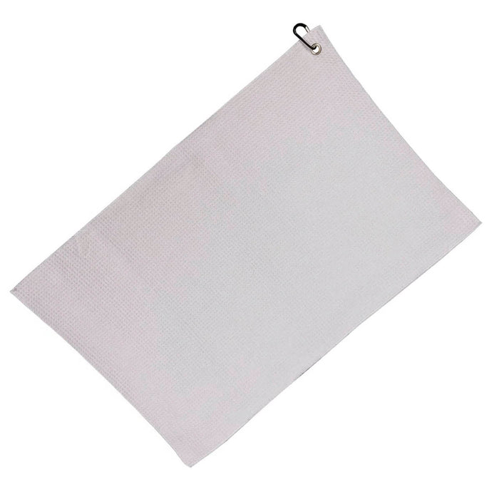 Sublicotton White Bar Towel with Hook - 15.75" x 23.5"