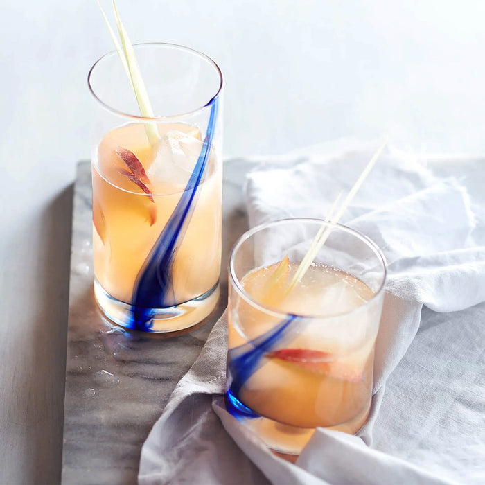 Libbey Blue Ribbon Impressions Glassware - Case of 12 - Size Options