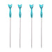 BarConic® Mermaid Tail Cocktail Pick - Set of 4