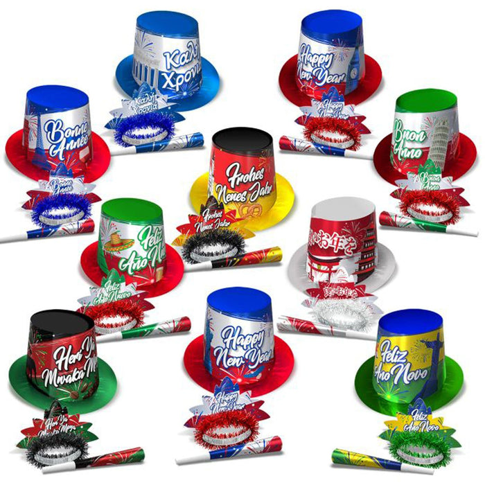 100 Happy New Year's Eve Party Kits