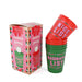 Santa Pong Set: Naughty List vs Nice List Cups