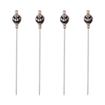 BarConic® Pumpkin Cocktail Picks - Set of 4