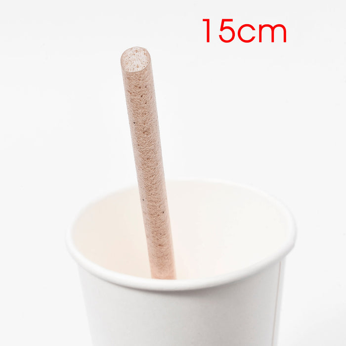 Jumbo Size Agave Straws - Unwrapped - Case of 1,200