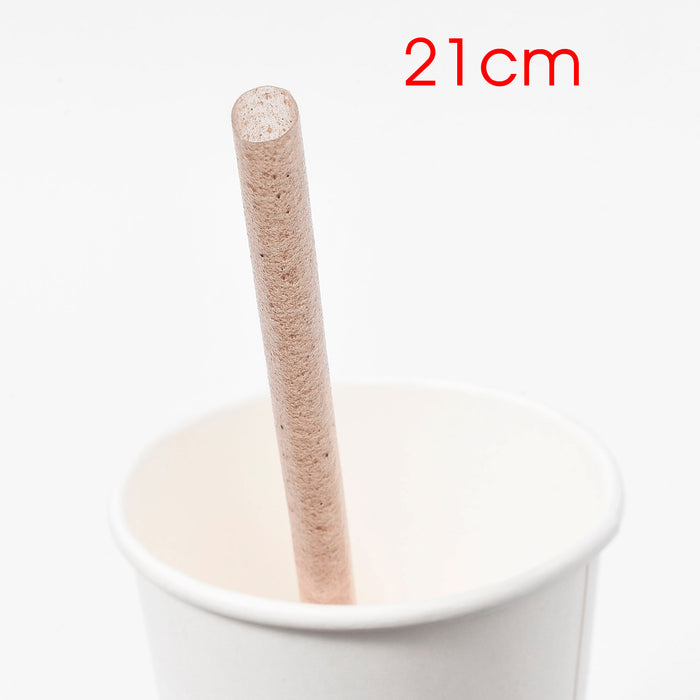 Jumbo Size Agave Straws - Unwrapped - Case of 1,200