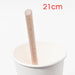 Jumbo Size Agave Straws - Unwrapped - Case of 1,200