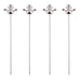 BarConic® Snowman Cocktail Pick - Set of 4