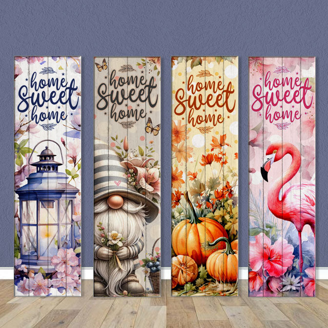 Vertical Porch Sign Home Sweet Home Collection Porch Signs 10x36 W