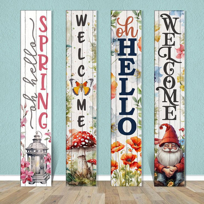 Spring Display Signs Welcome Spring Signs