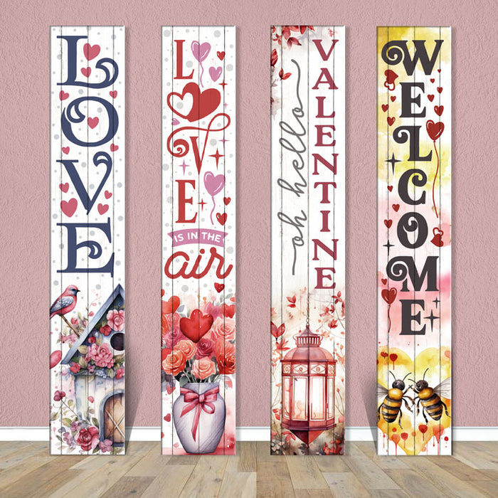 Vertical Porch Sign / Valentines Day Collection Porch Signs