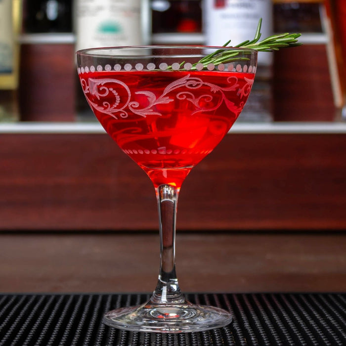 Vintage Martini Cocktail Glass - 8 oz