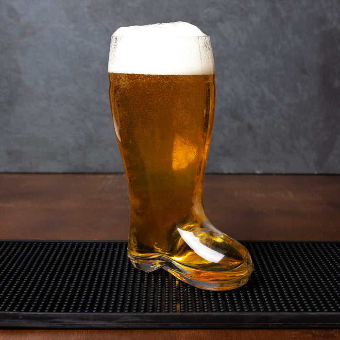 BarConic® 26 oz Glass Beer Boot - Das Boot - Beer Glass