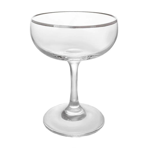Rimmed Holiday Coupe - Set of 4
