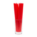 BarConic® "Eco-Friendly" Paper Straws - 7 3/4" Red - Packs of 100