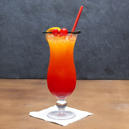 BarConic® "Eco-Friendly" Paper Straws - 7 3/4" Red - Packs of 100