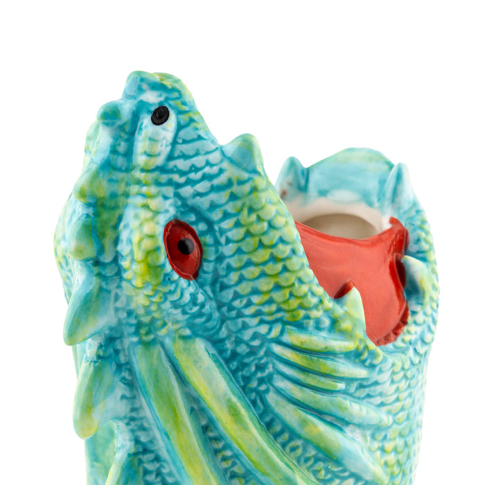 BarConic® Ceramic Iguana Tiki Mug