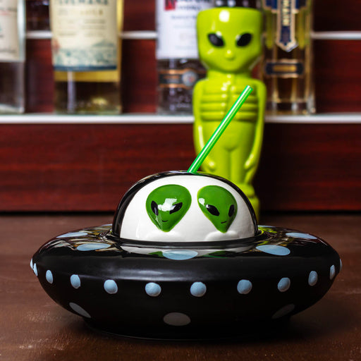 BarConic® Ceramic UFO Tiki Mug 