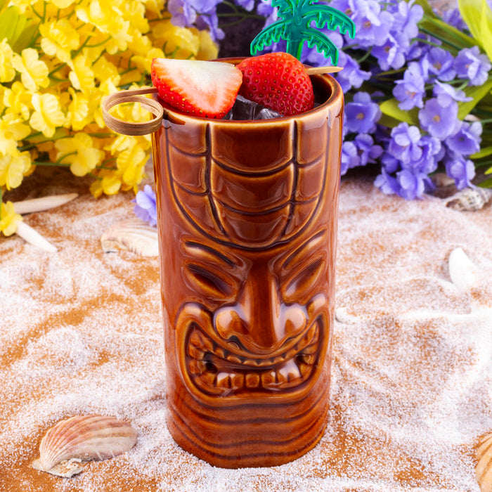 BarConic® 12 oz Tiki Drinkware - Grin