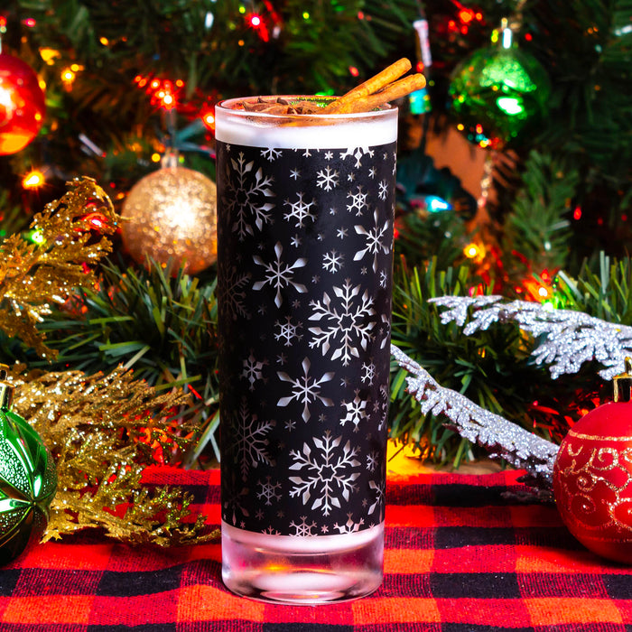 BarConic Highball / Collins Glasses - Christmas Themed Designs