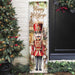 Christmas Themed Vertical Wood Plank Indoor / Outdoor Signs - Nutcracker