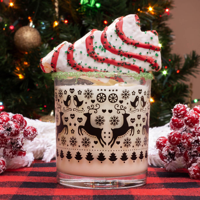 BarConic Christmas Collection Glassware - Christmas Sweater - 10 ounce