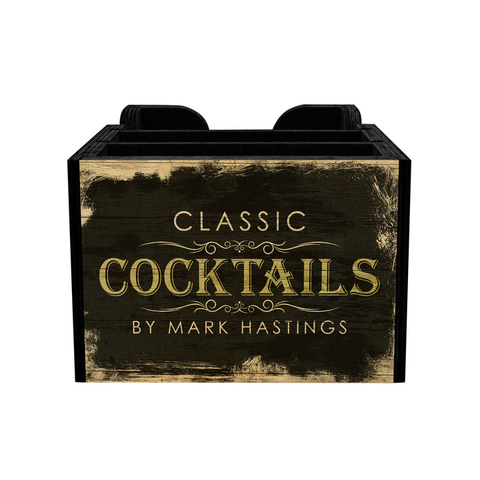 Bar Top Napkin Caddy - Classic Cocktails