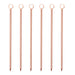Copper Plated Cocktail Picks - Pack of 6
