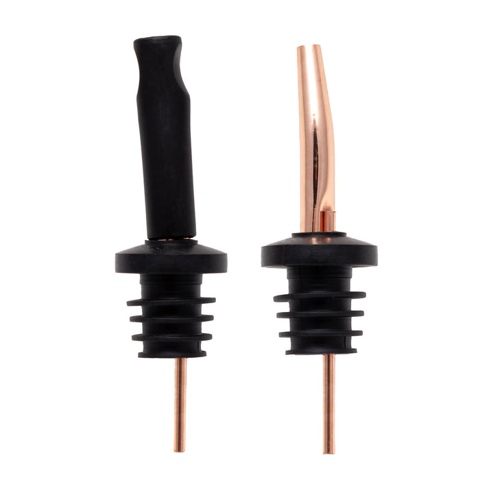 BarConic® Stainless Steel Pourer w/ Dust cap - 6 pack - COLOR OPTIONS