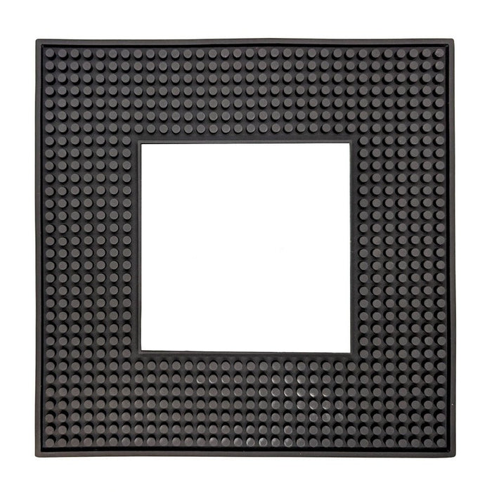 Custom Rubber Service Mat with Square Imprint Area - 12