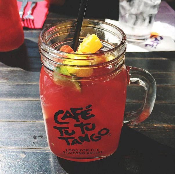 12 oz Custom BarConic® Mason Jar with Handle - 12 Count