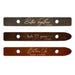 Custom Laser Engraved 2-Person Wood Shot Ski -  Designs 3, 5, 6