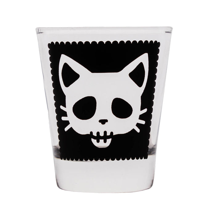 Printed Shot Glasses - Cutsey Skulls - 1.75 ounce
