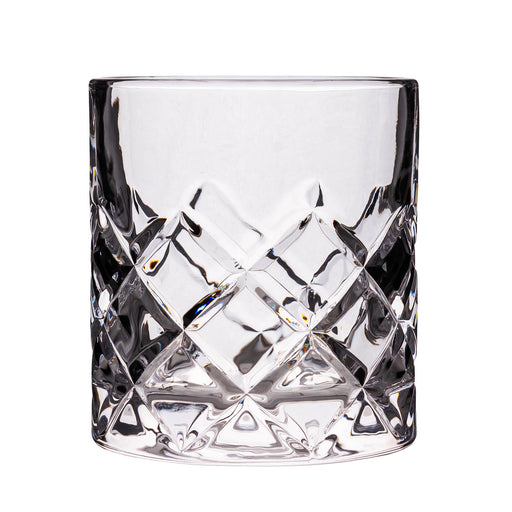 BarConic® 8 oz Japanese Diamond Cut Rocks Glass