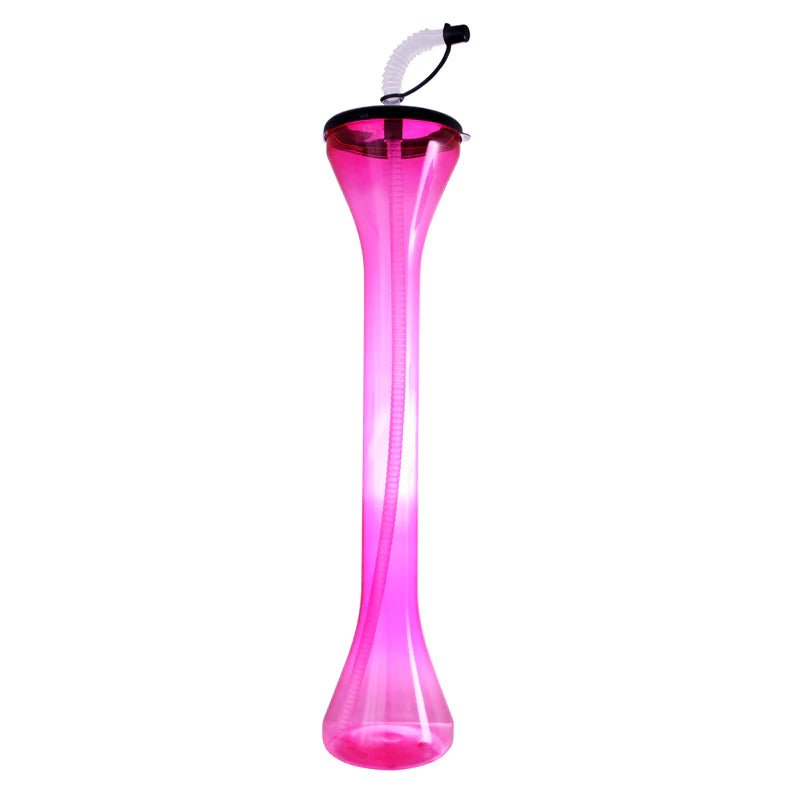 BarConic Party Yard Cups w/Lid & Straw