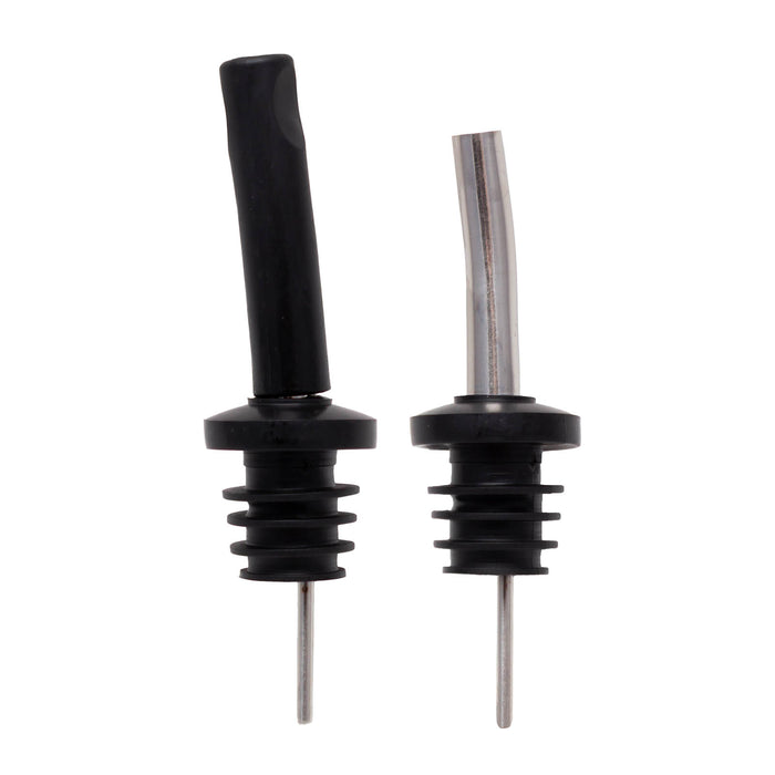 BarConic® Fast Flow - Stainless Steel Pourer with Dust Cap - 6 pack