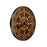 Clock Gear Wooden Clock - Black T Mold