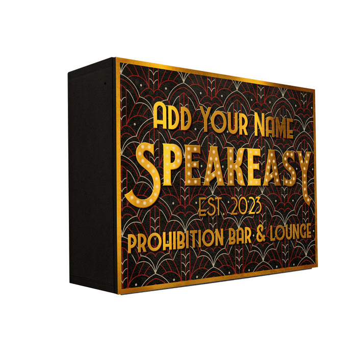 Murphy Walbar™ - 24x18 Customizable Speakeasy Design - Color Options Available