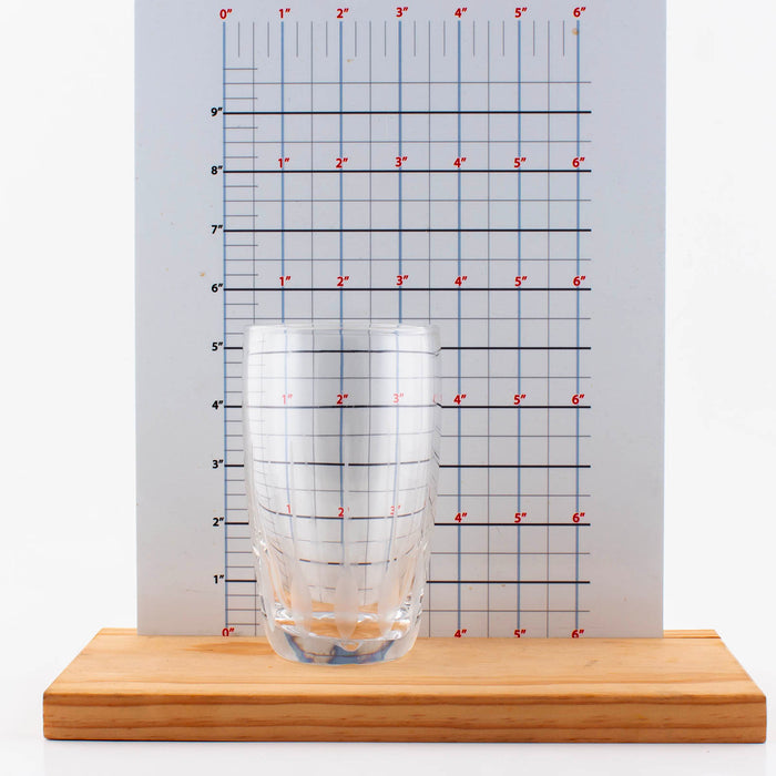 BarConic® 16 oz Feather Etched Glass