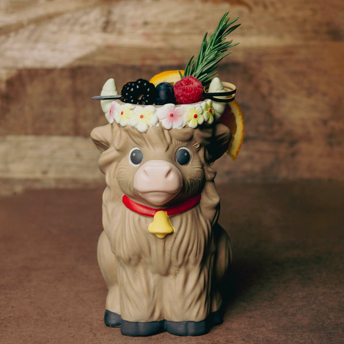 BarConic® Tiki Drinkware - Highland Cow