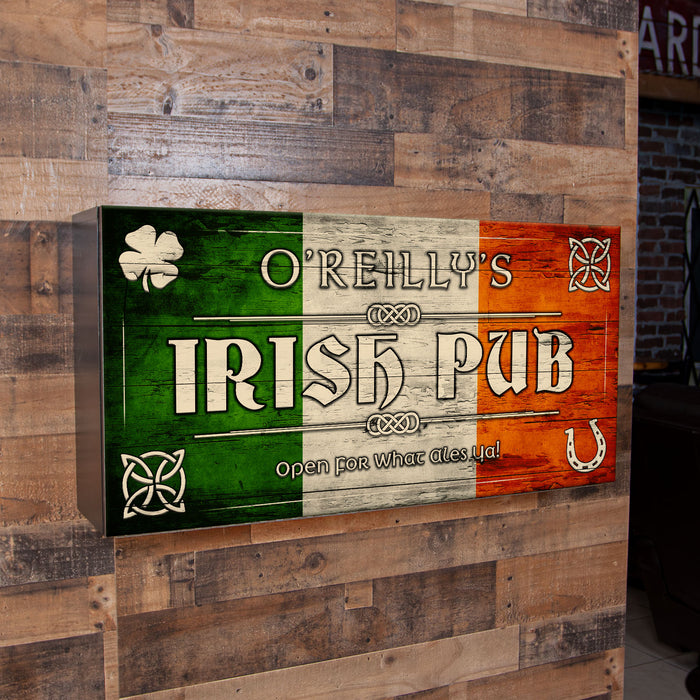 MURPHY WALBAR™ - CUSTOMIZABLE IRISH PUB DESIGN - Handcrafted in USA