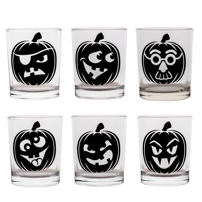Votive/Shot Glass - Jack O'Lantern - 2.5 Ounce