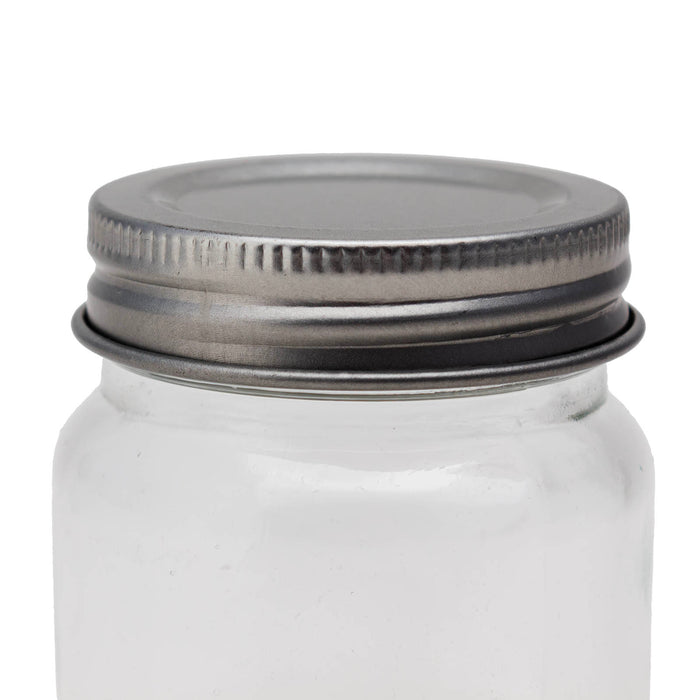Mini Mason Glass Jars - w/lids - 2.5 ounces - 4 pack