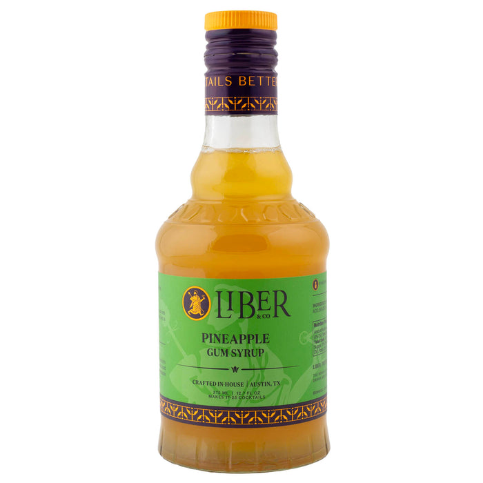 Liber & Co. Cocktail Syrup - 375mL - Pineapple Gum